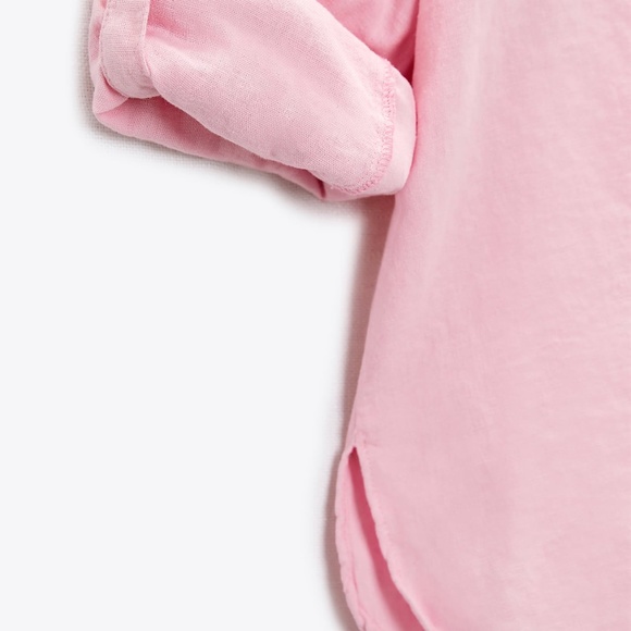 Zara limited edition European linen buttoned shirt - Picture 6 of 7